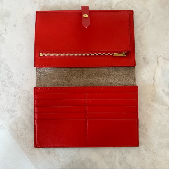Celine Multifunction Strap Wallet/ French Purse - Picture 14 of 17